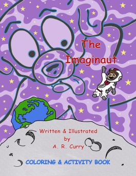 The Imaginaut - Coloring & Activity Book Front